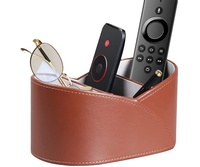 LG8114 Organiseur de bureau et de maison multifonctionnel moderne en cuir PU écologique avec logo personnalisé en gros