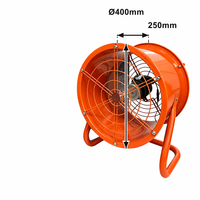 Ventilateur mural solaire 14 pouces à roulement à billes, double alimentation solaire et secteur, haut débit d'air, OEM ODM, ventilateur personnalisé