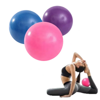 Ballon de yoga Pilates ZenFlow 25CM en PVC, écologique, durable, anti-éclatement, avec paille, 100g, vente en gros