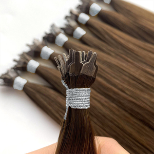 Nouvelle Arrivée 2025 – Extensions de Cheveux en Kératine Italiennes Double Drawn à Cuticules Alignées, Vente en Gros, Mèches de 1g, Pointes Ultra <span class=keywords><strong>Y</strong></span>/Fan - Product Image 1