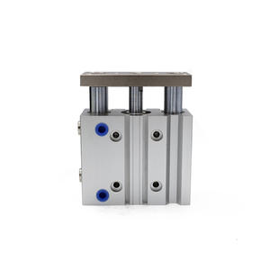 Cilindro Neumático Compacto de Tres Ejes Tipo SMC MGPM12-20Z MGPM16-10Z con Guía, Pistón Central y Rodamiento TCM32 - Product Image 1