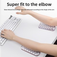 Support de poignet en silicone transparent et imperméable pour souris de bureau avec repose-main – Vente en gros transfrontalière