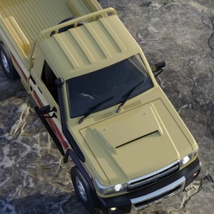 SJY-SG1405 Camionnette RC tout-terrain à l'échelle 1:14, 15 km/h, modèle classique LC79, véhicule vintage télécommandé, modèle de voiture 1/14 - Product Image 3