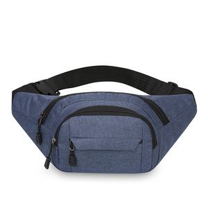 OEM Men's Waterproof Music Fashion Chest Bag with Zipper Closure Oxford Material <b>Large</b> Capacity Durable Design Shoulder Bag - Product Image 1