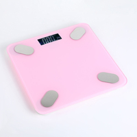 Báscula de peso personal Digital inteligente Health Smart, báscula de baño eléctrica inteligente para medir la grasa corporal, función de IMC de 180kg