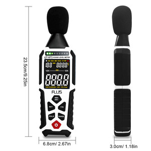 Cầm tay âm thanh mức độ Meter khối lượng đo cụ 30-130dB phạm vi kỹ thuật số tiếng ồn Tester cho môi trường phát hiện tiếng ồn - Product Image 2
