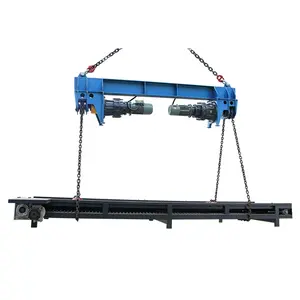 Fabricante kasry, máquina de rotación rotadora tipo cadena de 360 grados para viga pesada y placa
