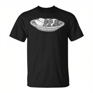 Camiseta con diseño de Injera, pan plano africano, cocina etíope, Eritrea, Sudán - Product Image 2