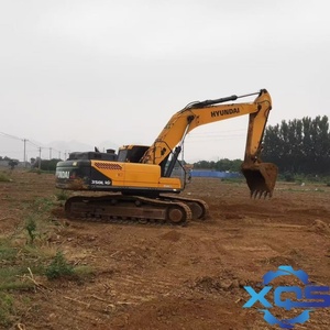Excavadora de cadenas Hyundai 350 de segunda mano a bajo precio, modelo 350VS/LVS, con motor Cummins y bomba hidráulica PLC, en excelente estado, a la venta. - Product Image 2