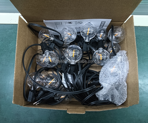 G40 Globe ST38 Waterproof IP44 10m 30bulbs <strong>LED</strong> <strong>String</strong> <strong>Lights</strong> Holiday Outdoor Patio Festoon Lightsf - Product Image 3