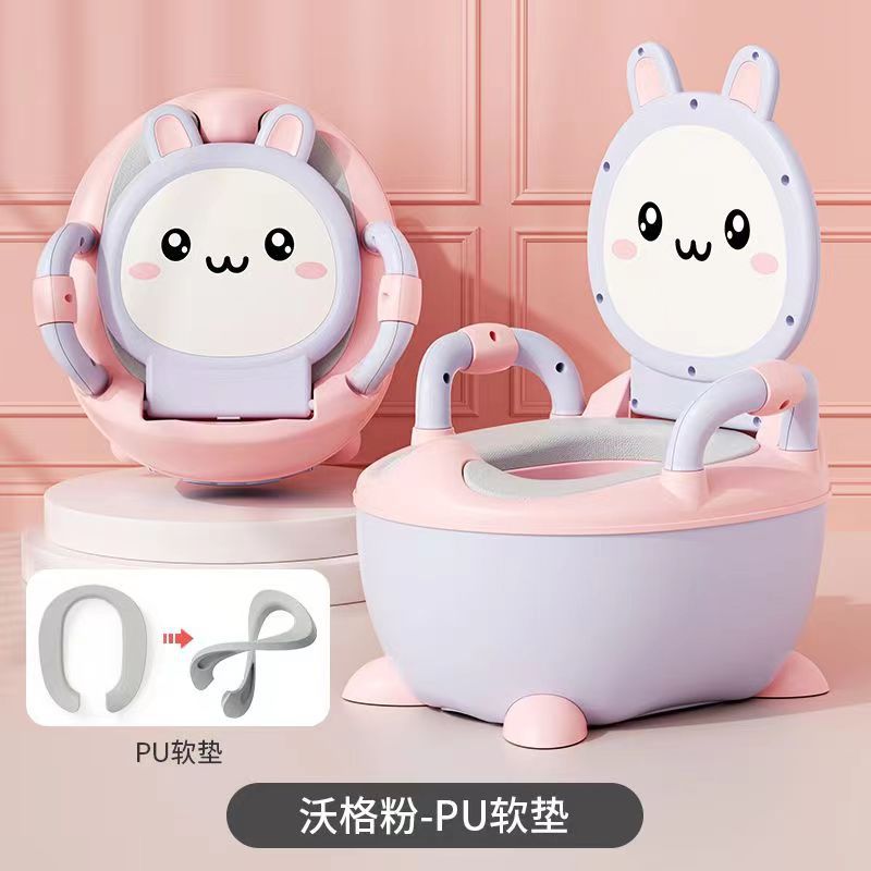Pink Rabbit [Extra Large Size] PU Soft Mat (with Brush)