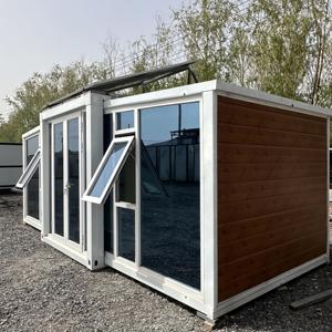 Mobile di lusso espandibile impermeabile prefabbricata casa contenitore modulare prefabbricata su misura 10FT piccolo ufficio minimalista/camera da letto - Product Image 1