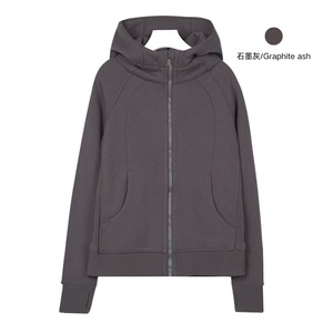 <span class=keywords><strong>Felpa</strong></span> <span class=keywords><strong>con</strong></span> <span class=keywords><strong>Cappuccio</strong></span> Invernale Calda <span class=keywords><strong>con</strong></span> <span class=keywords><strong>Zip</strong></span> Frontale, Top Sportivo da <span class=keywords><strong>Donna</strong></span> di Alta Qualità <span class=keywords><strong>con</strong></span> Foro per il Pollice, <span class=keywords><strong>Felpa</strong></span> <span class=keywords><strong>con</strong></span> <span class=keywords><strong>Cappuccio</strong></span>, Top Sportivo - Product Image 2