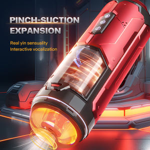 Coupe de <span class=keywords><strong>masturbation</strong></span> masculine électrique réaliste 10.62 pouces vibrant Stroker jouet cadeau parfait pour hommes noël ou anniversaire US Stock - Product Image 1