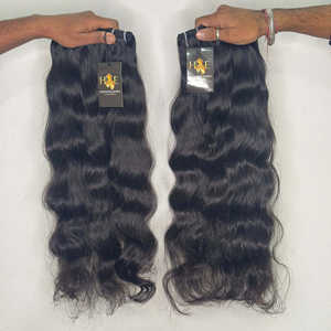 Vendeurs de cheveux bouclés ondulés droits vierges naturels Fournisseur de cheveux humains de vison naturel brésilien Faisceaux de cheveux péruviens bruts - Product Image 1