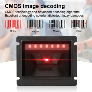 Luckydoor ks600 Mini 2D Máy Quét Mã Vạch Đầu đọc dấu vân tay USB giao diện Chứng Khoán 3D phong cách CMOS kích thước nhỏ kiosk Đầu đọc mã vạch - Product Image 5