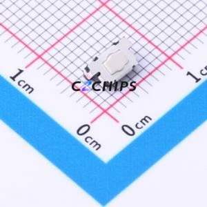 TSB017A3112A Tactile Switch SMD Switch Rectangle Button 1.2N Vertical Mount 6.1mm - Product Image 1