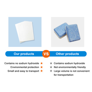 Pastiglie Ecologiche per Lavastoviglie, Detergente Naturale in Fogli per Pulizia Piatti - Product Image 5