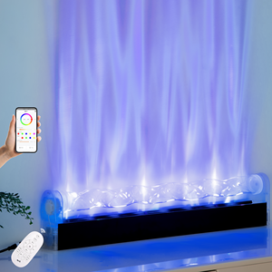 39 "năng động đại dương sóng đèn chảy nước Aurora trực quan RGB rắn màu sắc & hiệu ứng ánh sáng-app & điều khiển từ xa - Product Image 3
