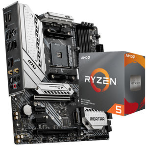 Carte mère MSI MAG B550M MORTAR WIFI d'occasion avec processeur de bureau AMD Ryzen <span class=keywords><strong>5</strong></span> 7 <span class=keywords><strong>9</strong></span> 3600X 3700X 3800X 3900X - Product Image 2