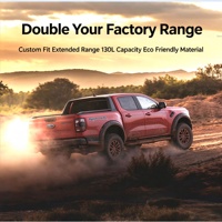 Réservoir de carburant principal de remplacement direct 130L haute résistance 2025 pour Ford Ranger T9 Off Road Overland Adventure