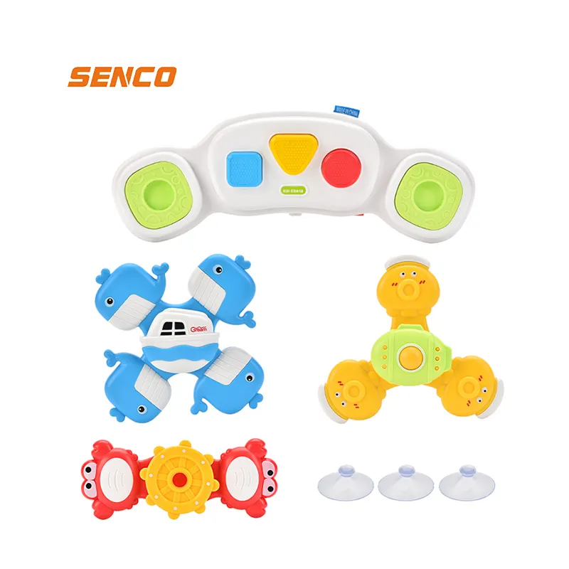 kids play hand suction cup spinner toys fidget baby wonder wheel spinner activity toy insect suction cup spinner toys for baby