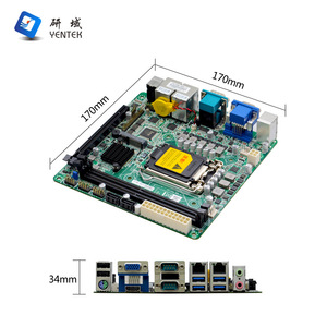 Carte mère Yentek P360 Mini ITX LGA1151 chipset Intel B365 DDR4 double canal avec prise en charge double réseau - Product Image 1