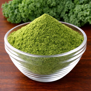 Poudre de feuilles de chou frisé lyophilisée en vrac de qualité supérieure, 100 % naturelle, végétalienne, sans conservateurs, saveur terreuse légèrement amère, étiquette claire - Product Image 3