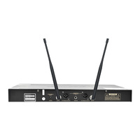 Sistema de Micrófono Inalámbrico Profesional Q169 Vason para KTV, Karaoke, Fiestas, Iglesia, con Batería AA, Conector XLR, Control de Volumen y Silenciador
