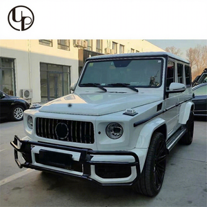 <span class=keywords><strong>Mercedes</strong></span> G Class กันชนหน้าทำจากเหล็กสแตนเลสสำหรับ <span class=keywords><strong>G63</strong></span> W464พร้อมตัวป้องกันสีเงินสีดำอัพเกรดได้2019-2024 - Product Image 6