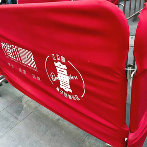 Pubblicità logo personalizzato barricata barriera copertura controllo folla recinzione Banner per eventi sportivi all'aperto - Product Image 4