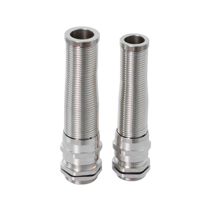 Npt1/4 "Npt3/8" Npt1/2 "Flex a spirale in ottone per cavi <span class=keywords><strong>molla</strong></span> con protezione Anti piegatura in acciaio inox - Product Image 4
