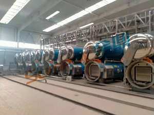 Storta rotativa orizzontale ad immersione in acqua per bottiglia di soia HDPE - Product Image 3