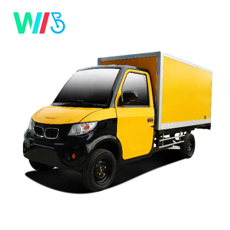 4000W Tipo di 60V100A Sinistra 2 Sedile 2 Porta Mini Elettrica di Trasporto Merci camion Box Truck/Elettrico Van/espresso Auto