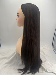 <span class=keywords><strong>Perruque</strong></span> Juive Casher Européenne à Lacet Frontal pour <span class=keywords><strong>Femme</strong></span>, Bandeau Chute, Fabriquée à Partir de Cheveux Humains Vierges, Produit en Gros - Product Image 3