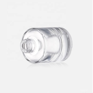 Luxus 1 Unze benutzer definierte leere ätherische Öl Verpackung 30ml runde dicke Wand unten kosmetische Gesicht Serum Klarglas Tropf flasche - Product Image 5