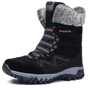 NUEVAS <span class=keywords><strong>Botas</strong></span> <span class=keywords><strong>de</strong></span> Nieve Casuales para Hombre y <span class=keywords><strong>Mujer</strong></span> KJ 2027, <span class=keywords><strong>Botas</strong></span> <span class=keywords><strong>de</strong></span> Piel <span class=keywords><strong>de</strong></span> Oveja Impermeables, Zapatillas <span class=keywords><strong>de</strong></span> Tobillo con Logotipo Personalizado, Estilo Occidental <span class=keywords><strong>de</strong></span> Caña Alta para Exteriores - Product Image 4