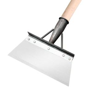 Autre pelle en acier au manganèse, lame de 200 mm, manche de 120 cm, outil de nettoyage industriel pour l'agriculture et le déneigement - Product Image 4