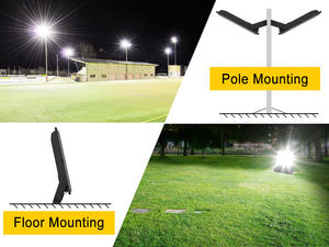 <b>LED</b> FLOOD <b>LIGHT</b> 240W 5000K 100-277VAC 320PCS SMD3030 33600Lm Commercial Work <b>Light</b> Super Bright Security Stadium <b>Lights</b> - Product Image 4