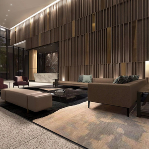 Tùy Chỉnh Kích Thước Biểu Tượng Cổ Điển Chống Cháy Khách Sạn Sảnh Trung Tâm Vòng Thảm Sang Trọng Handmade Len Thảm Tapis Cho Sòng Bạc Phòng Chờ Phòng - Product Image 2