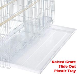 Jaula Rectangular Apilable de 30 Pulgadas para Cría de Aves, Canarios, Agapornis y Periquitos Pequeños - Product Image 2