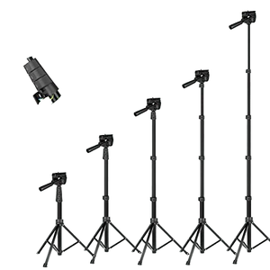 Tiktok hot téléphone portable trépied support caméra selfie bâton vidéo <span class=keywords><strong>projecteur</strong></span> réglable trépied avec télécommande et sac de rangement - Product Image 2