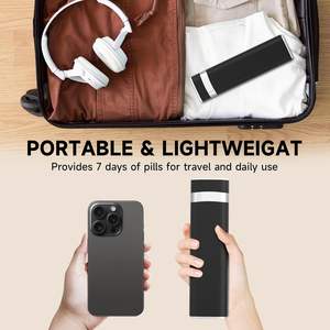 BPA gratis 7 giorni PP pillola Dispenser A-172 viaggio settimanale porta-pillole ABS integratori di plastica Organizer farmaco pillola <span class=keywords><strong>Box</strong></span> - Product Image 6