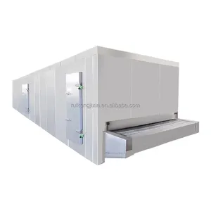 large-tonnage tunnel type quick freezing machine High quality and low price quick freezer