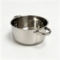 Set Panci Masak Mewah Kustom dengan Gagang Stainless Steel, Anti Lengket, Induksi, Modern, Unik, dan Berkualitas Tinggi