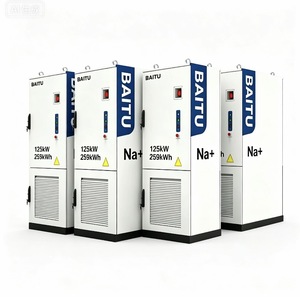 Sistema de Almacenamiento de Energía con Batería de Iones de Sodio de 125KW 259KWH, el Más Vendido en Europa, Refrigeración Líquida, Baja Temperatura -40C 60C - Product Image 1