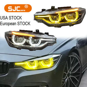 Faros LED SJC Estilo Ikon para BMW Serie 3 F30 F31 F35 2013-2018 Sistema de Iluminación DRL de Doble Color Plug and Play Piezas de Automóvil - Product Image 1