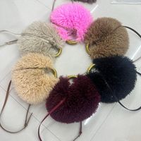 Ensemble en fausse fourrure mongole moelleuse sur mesure OEM ODM pour femme : Gilet sans manches, bottes hautes et sac à main – Couleur et logo personnalisables