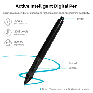 HUION Smart 4*2.3 Inch <strong>Signature</strong> <strong>Digital</strong> Tablet Graphic Tablet Pen Pad - Product Image 5