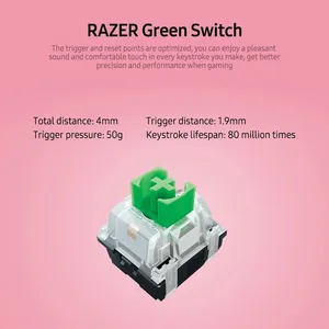 Razer BlackWidowV3メカニカルゲーミングキーボード104キー有線ゲーミングキーボード (Razer Chroma RGBエフェクト付き) PC用Razerキーボード